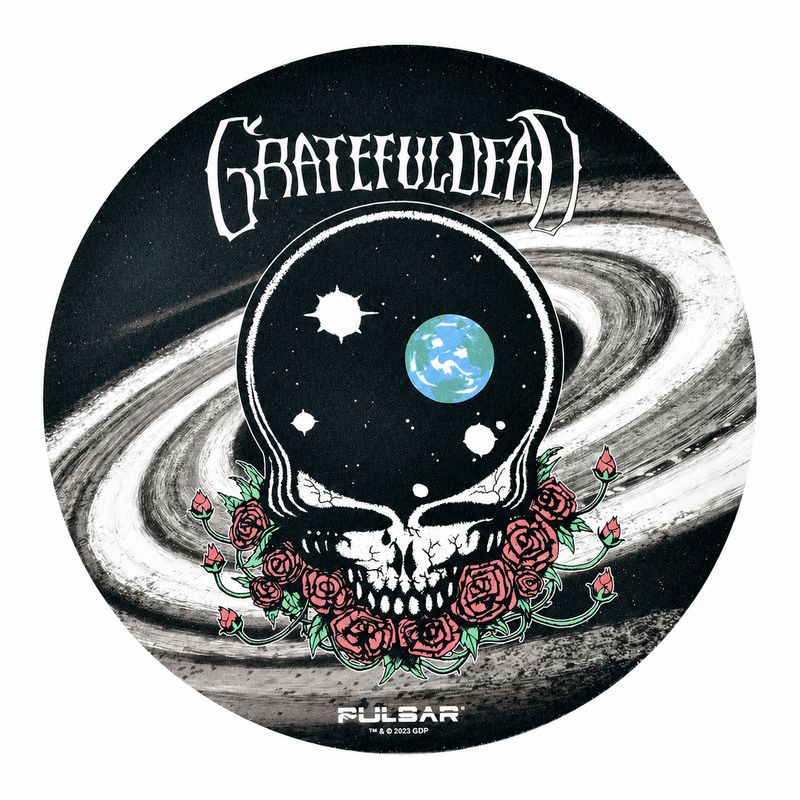 Pulsar x Grateful Dead Round Dab Pad - Space Your Face