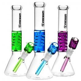 Pulsar Glycerin Coil Waterpipe, Color: Assorted