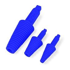 Formula 420 Silicone Plug (3 Pack), Color: Blue, Size: Fits 10/14/18mm