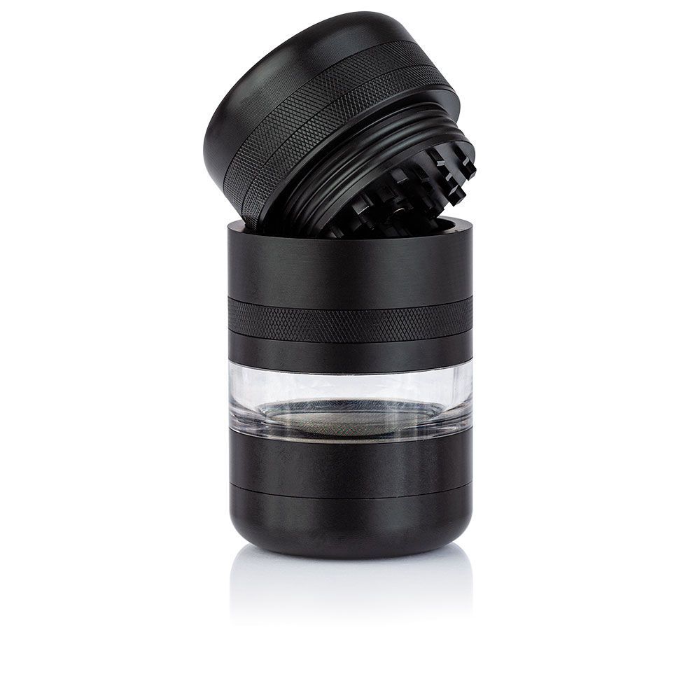 Kannastör® GR8TR v2 Jar Body Grinder, Color: Matte Black