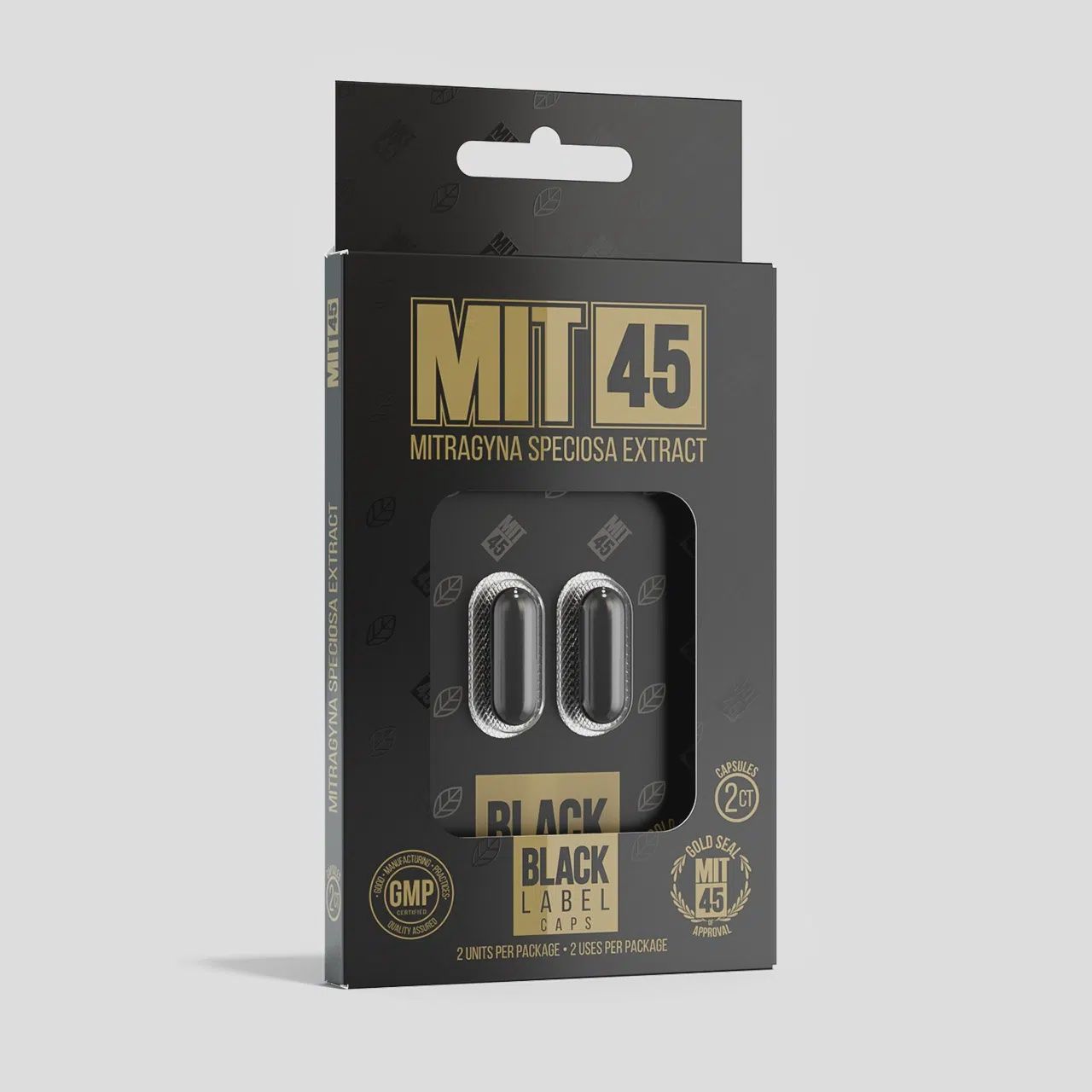MIT45 Black Label Extract Capsules, Size: 2PC