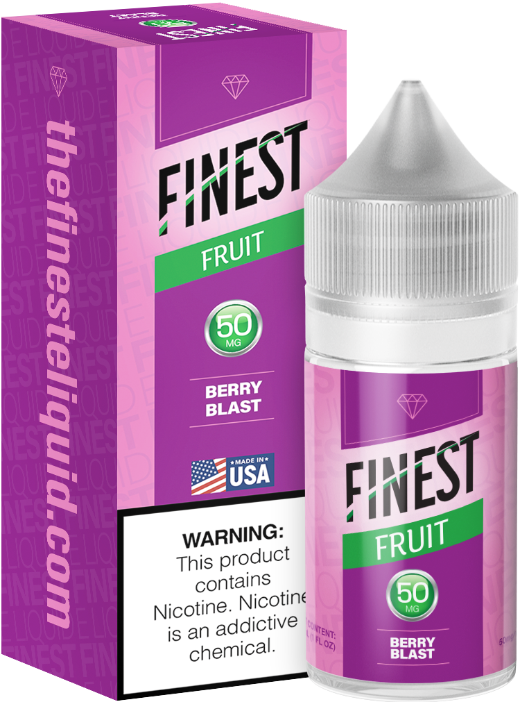 The Finest Saltnic 30mL - Berry Blast, Nicotine Content: 50mg