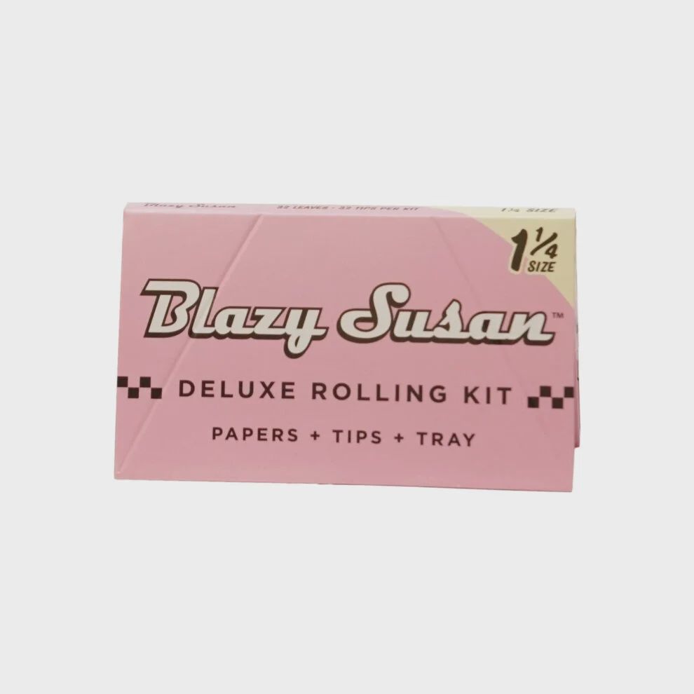Blazy Susan Deluxe 1 1/4 Size Rolling Papers, Count: Pack