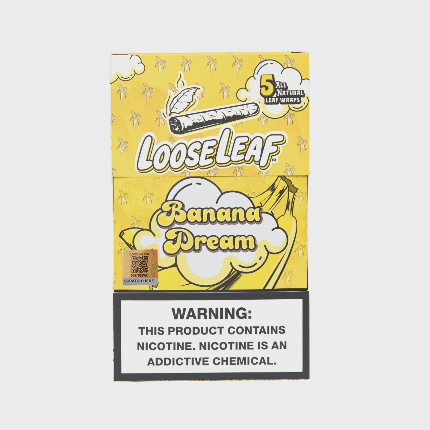 Loose Leaf All Natural Wraps 5ct - Banana Dream, Count: Pack