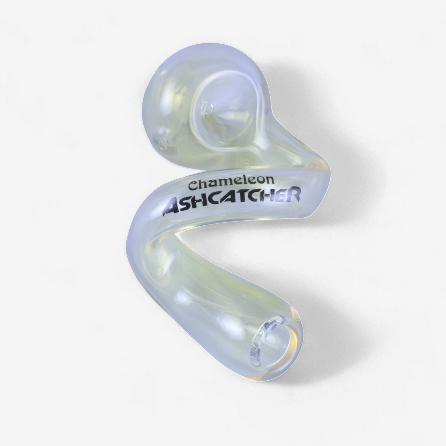 Ash Catcher Loop Glass Pipe By Chameleon Glass