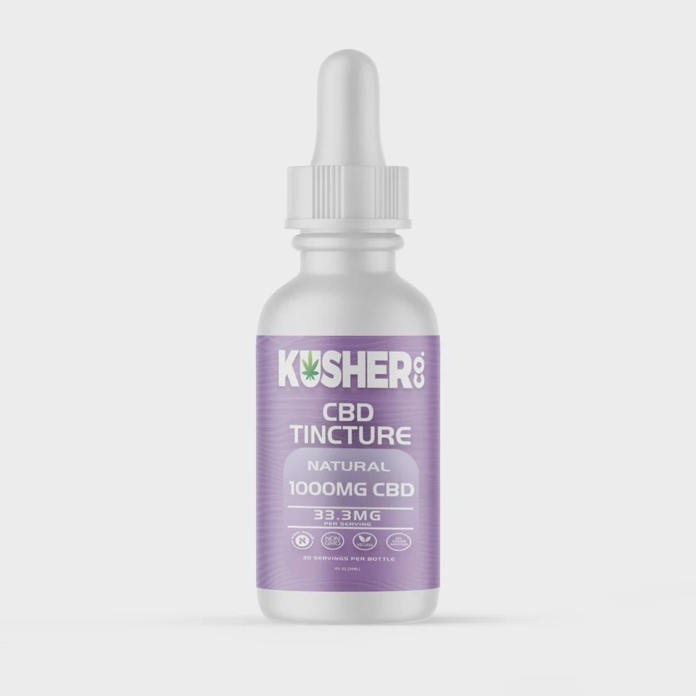 KUSHER Isolate Tincture, Flavor: Unflavored, Size: 1000MG