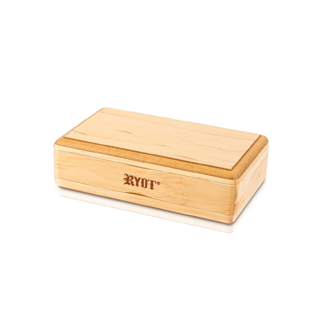 RYOT® Solid Top Screen Box, Color: Natural, Size: 3" x 5"