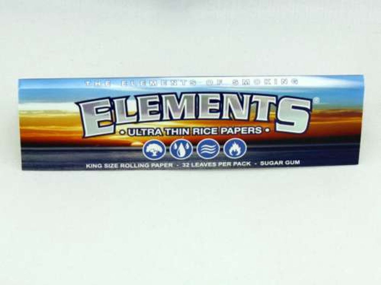 Elements Ultra Thin Rice King Size Rolling Paper, Count: Pack