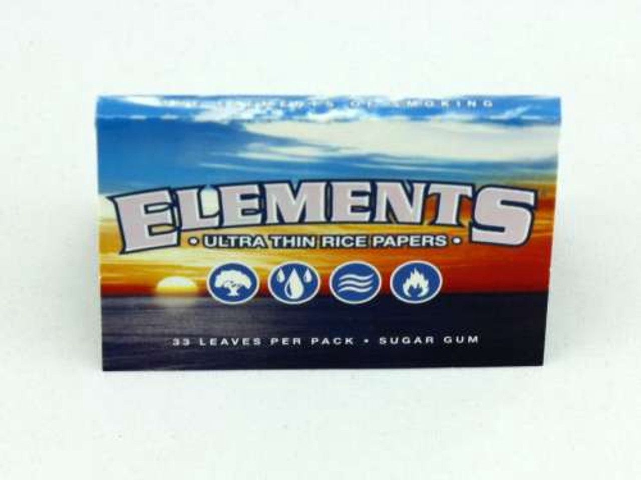 Elements Ultra Thin Rice 1.5 Size Rolling Papers, Count: Pack
