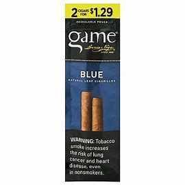 Game Cigarillos Blue – 2 Pack, Count: Pack