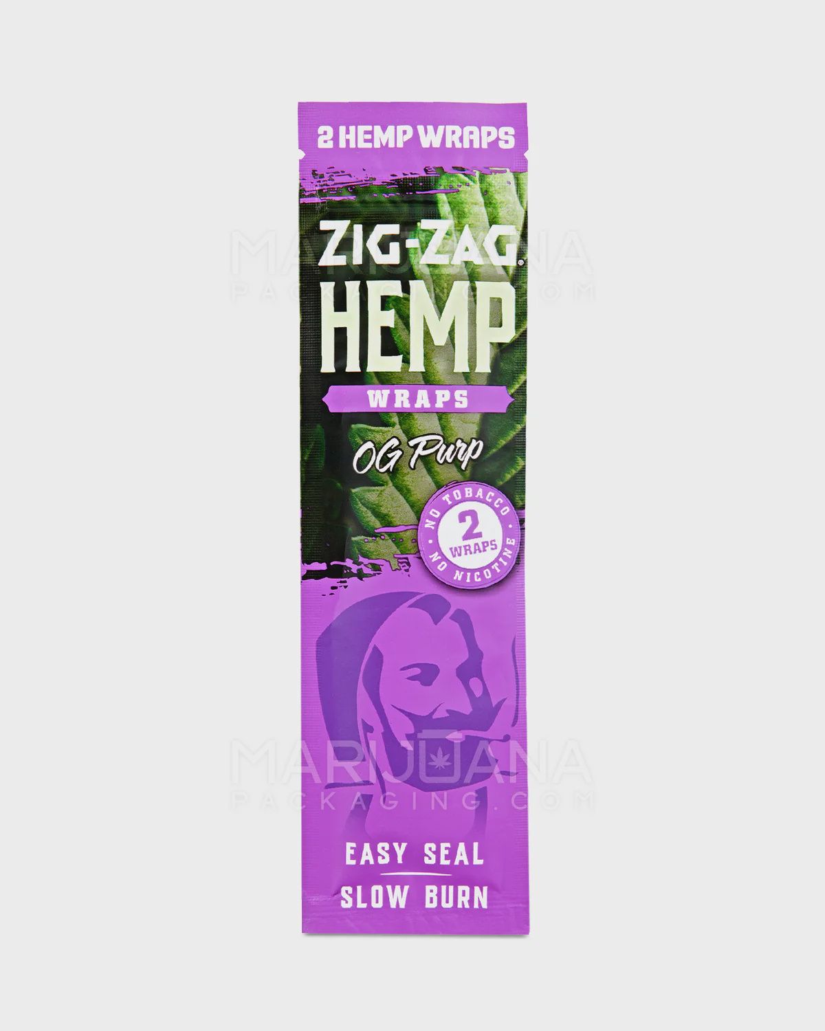Zig-Zag Hemp Wraps  - 2ct, Count: Pack, Flavor: OG Purple