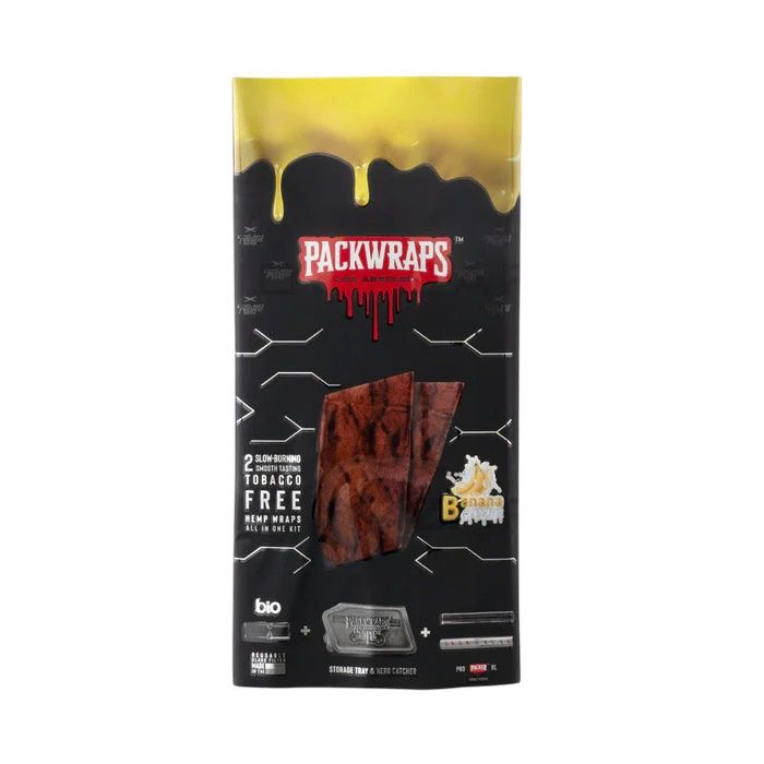 Packwraps x Twisted Hemp 2ct - Banana Cream, Count: Pack