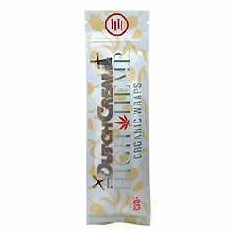 High Hemp Organic Wraps 2ct, Count: Pack, Flavor: Dutch Cream
