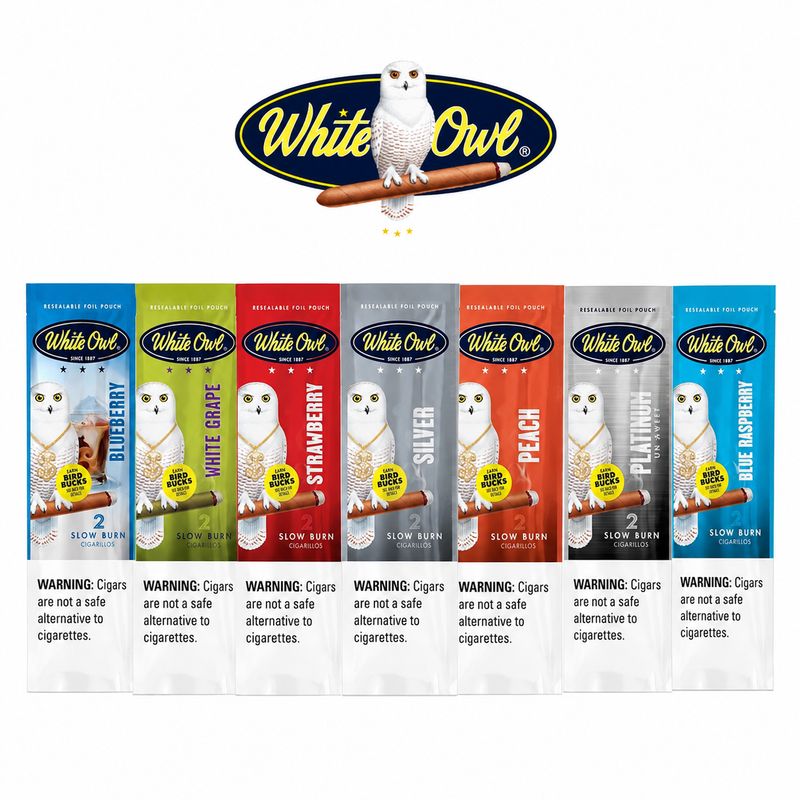 White Owl Cigarillos - 2 Pack Pre-Priced $0.99