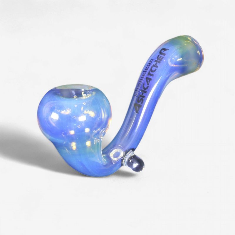 Ash Catcher Lawnchair Sherlock Glass Pipe by Chameleon Glass