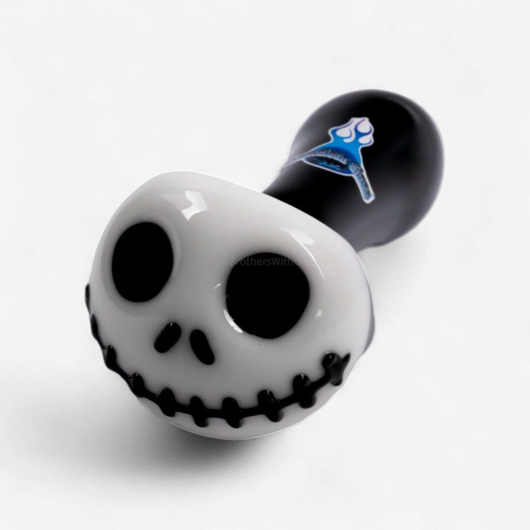 Pumpkin King Glass Pipe By Chameleon Glass