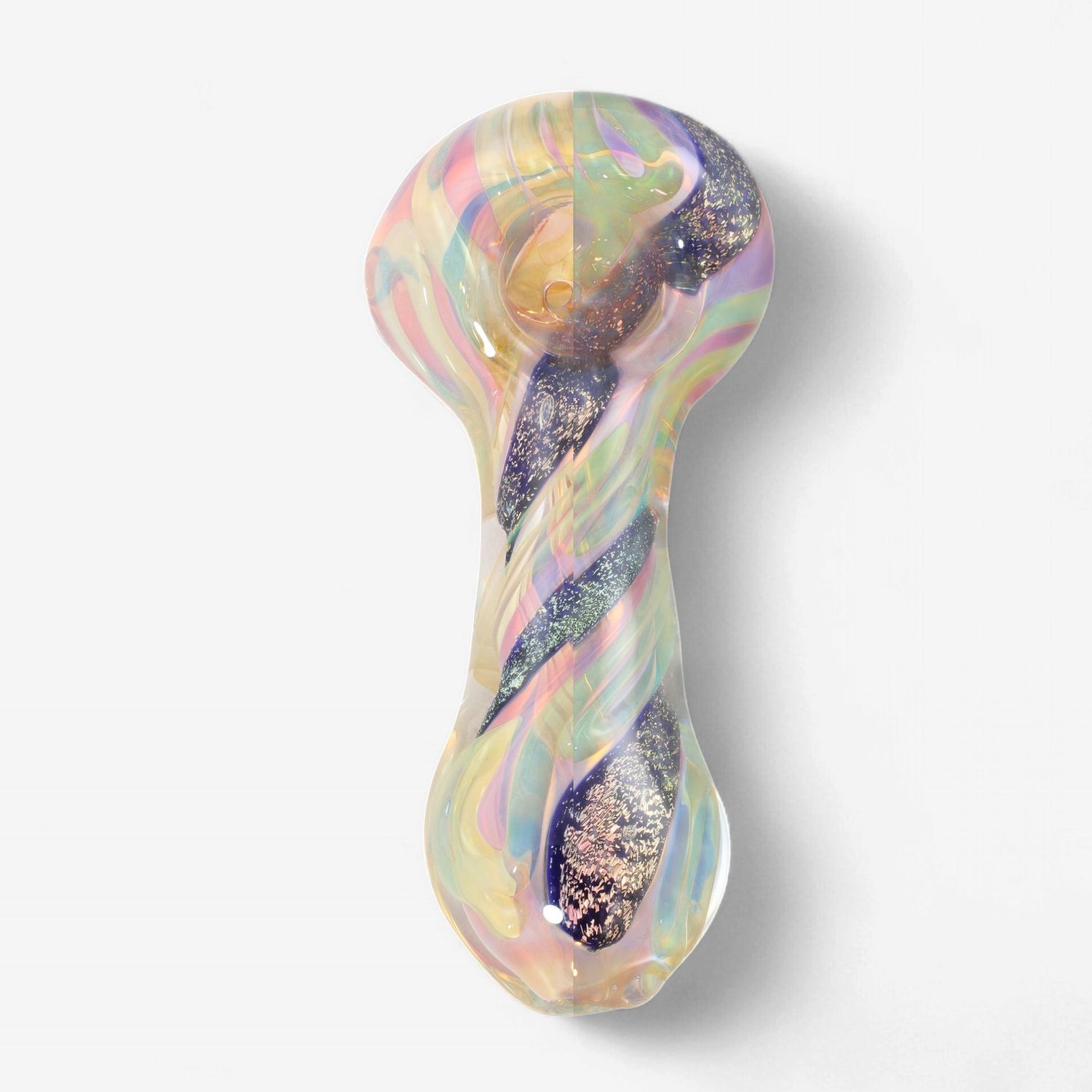 Spyrogyra Dichro Glass Pipe By Chameleon Glass