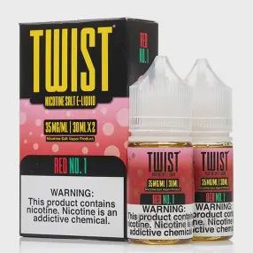 Twist Salt 60ml E-liquid - Red No 1