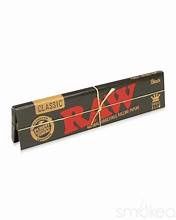 RAW Black King Size Slim Rolling Papers, Count: Pack
