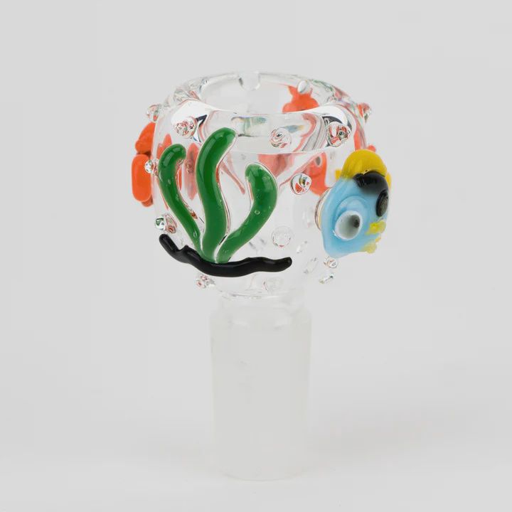 Under the Sea 14mm Bowl by Empire Glassworks, Size: 14MM