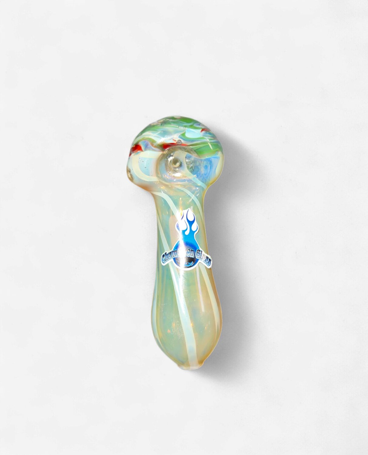 Murph's Bones Glass Pipe By Chameleon Glass