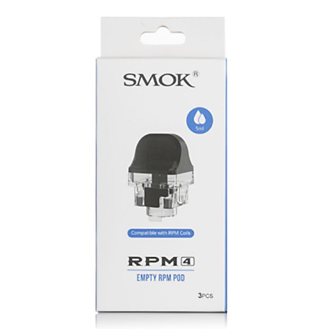 SMOK RPM 4 Empty RPM Pod (3-Pack), Design: RPM Pod
