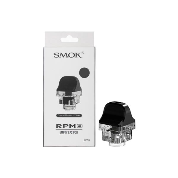 SMOK RPM 4 Empty LP2 Pod (3-Pack), Design: LP2 Pod
