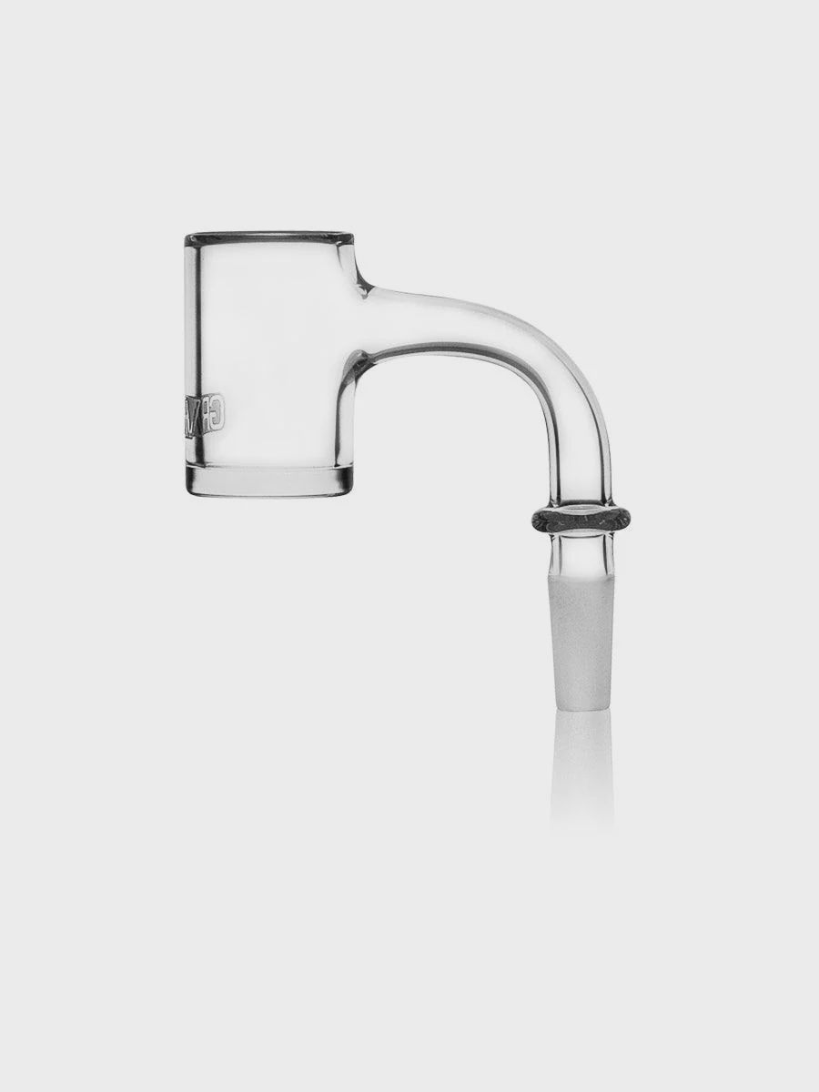 GRAV® Seamless Quartz Banger, Angle: 90º, Size: 10mm