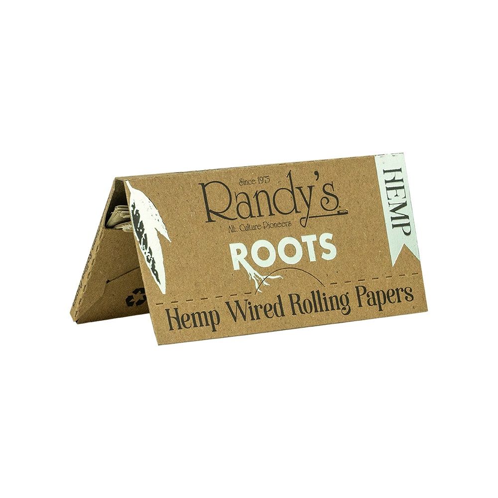 Randy's Roots Hemp 1 1/4 Rolling Papers, Count: Pack