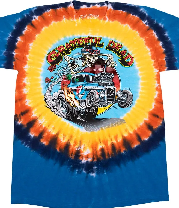 Grateful Dead Steal Your Hot Rod Tie-Dye T-Shirt