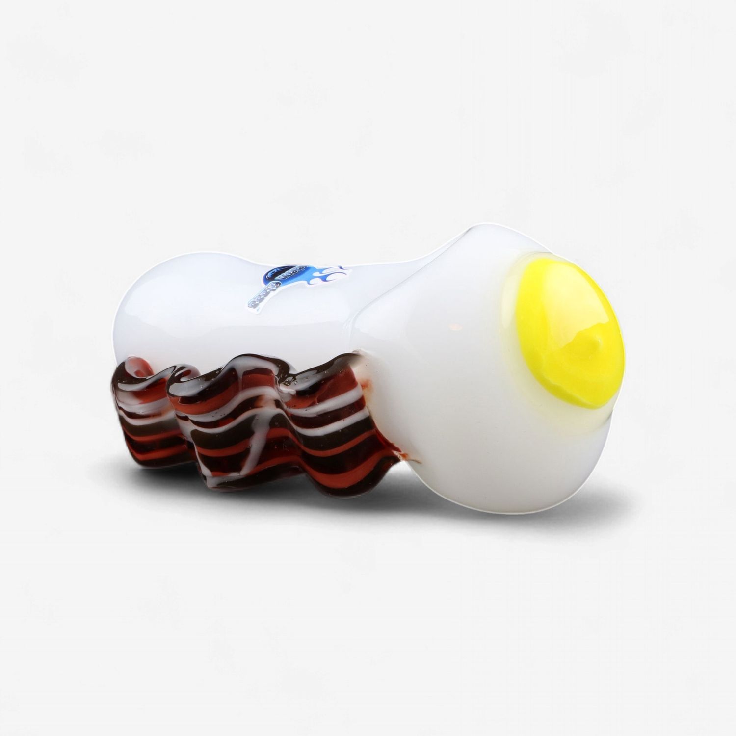 Egg and Bacon Wake n Bake Breakfast Glass Pipe