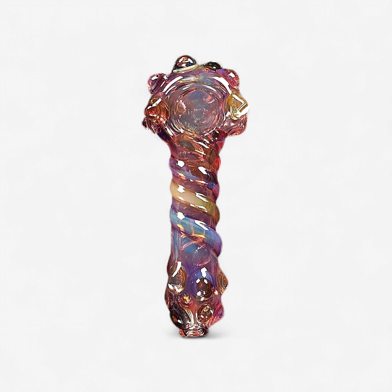 Tangerine Dream Glass Pipe By Chameleon Glass