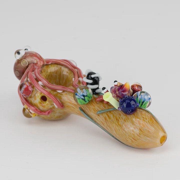 Kraken Small Spoon Pipe by Empire Glassworks, Size: Small