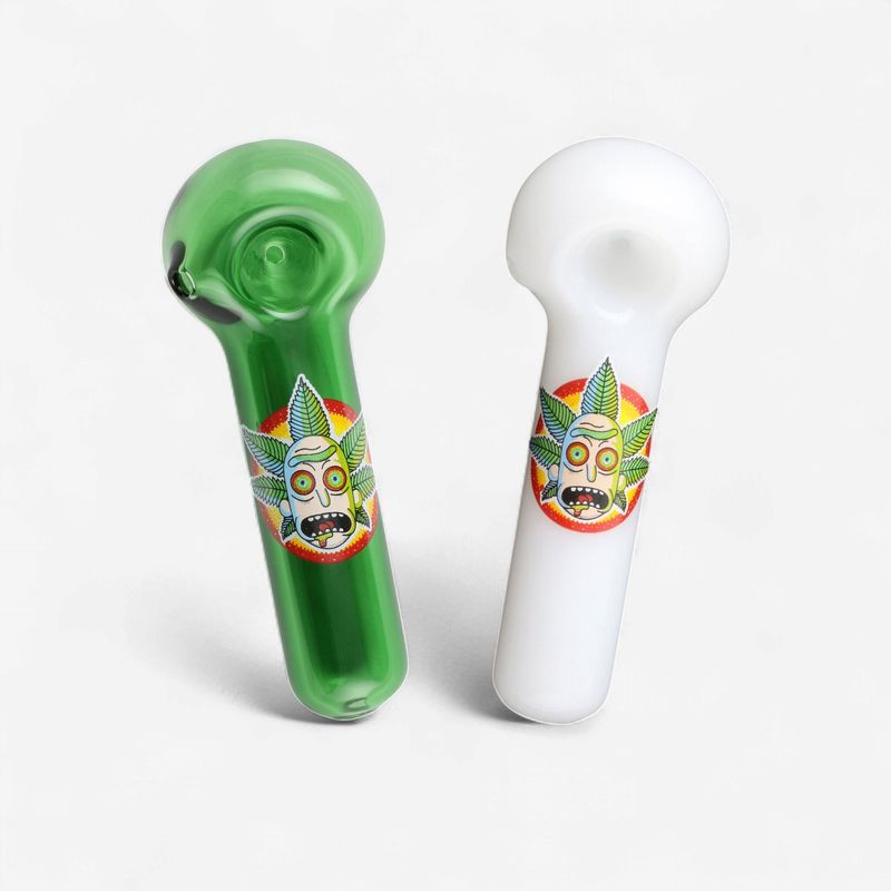 Baby Yoda Glass Pipe By Chameleon Glass