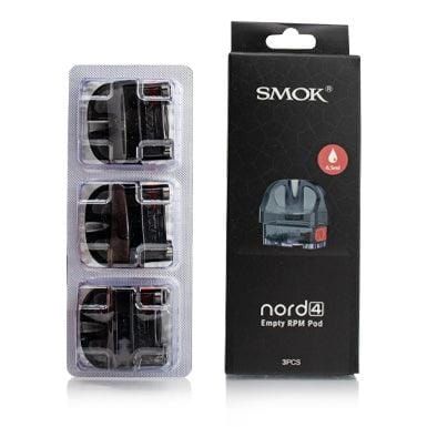 SMOK Nord 4 Empty Replacement Pods (3-Pack), Design: RPM Pod