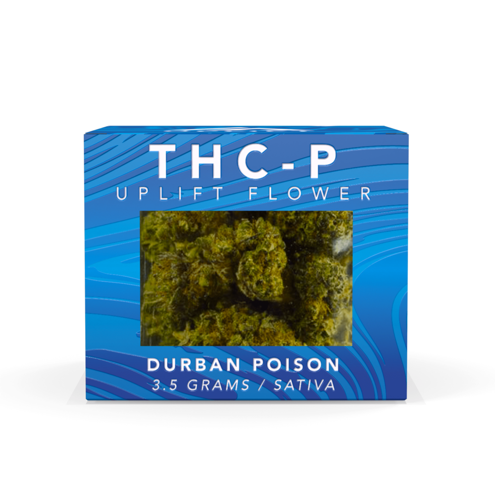 Uplift THC-P Cryo Flower - Durban Poison (Sativa), Size: 3.5g