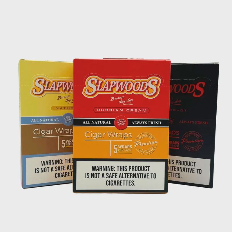 Slapwoods Premium Cigar Wraps - 5ct