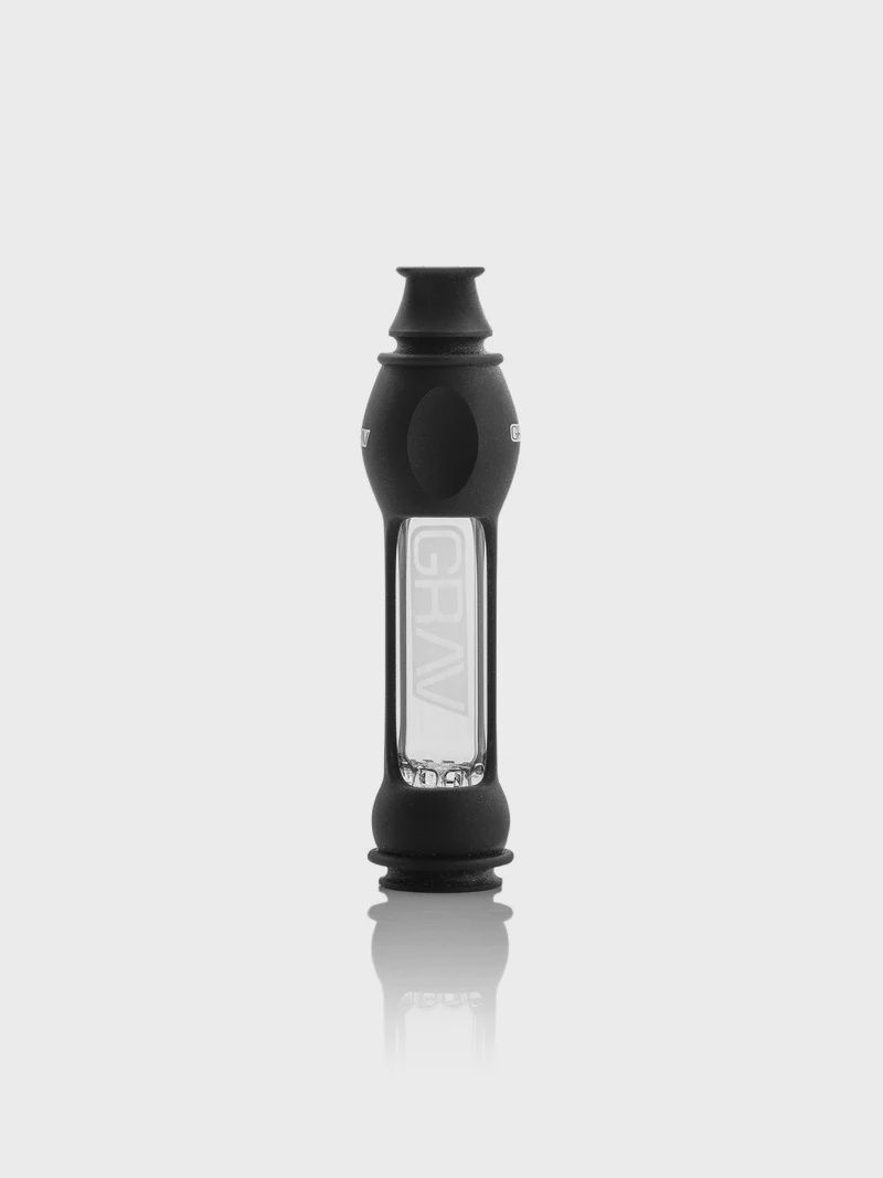 GRAV® Octo-Taster with Silicone Skin, Color: Black, Size: 16mm