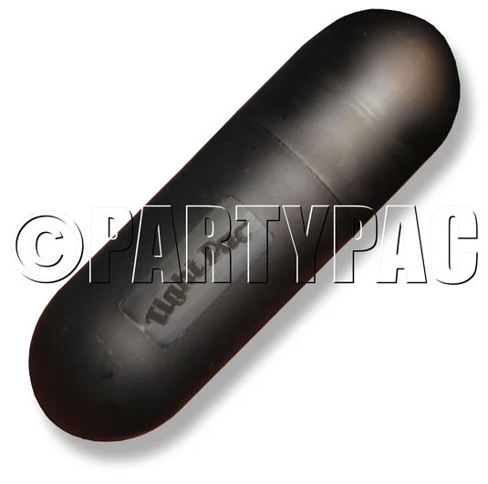 PartyPac TP3 Pre-Roll Container, Color: Black