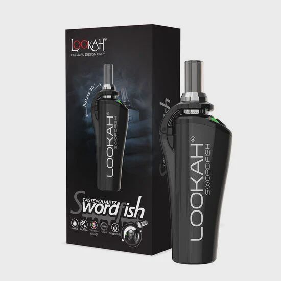 Lookah Swordfish Vaporizer, Color: Black