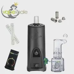 VapeXhale Cloud EVO (paired with a Custom Curved Neck Mouthpiece), Color: Black