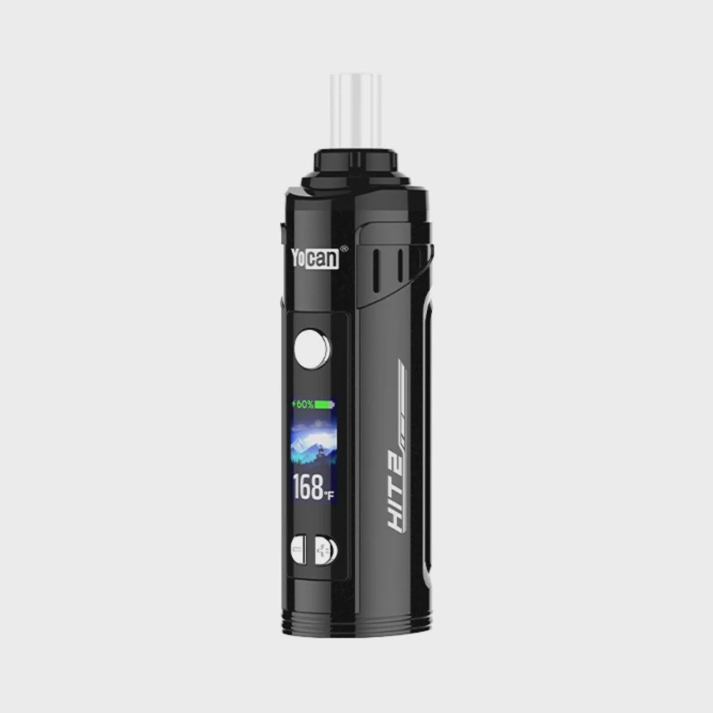 Yocan Hit 2 Dry Herb Vaporizer, Color: Black