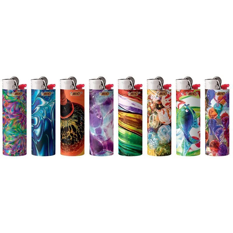 BIC® Disposable Lighter - Blown Glass