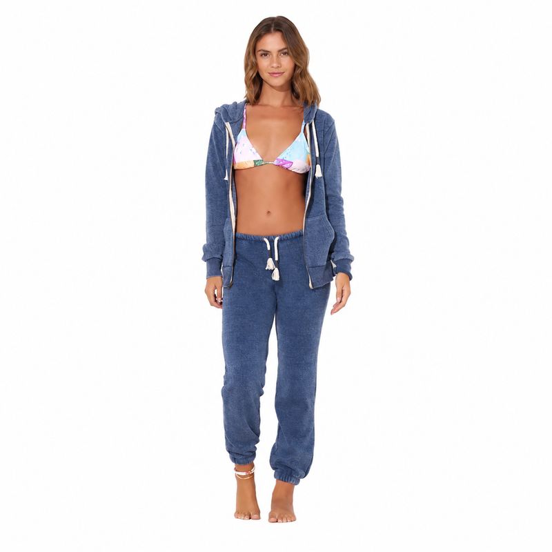 Burnout Scrunch Bottom Sweatpants w/ Wrap Cords