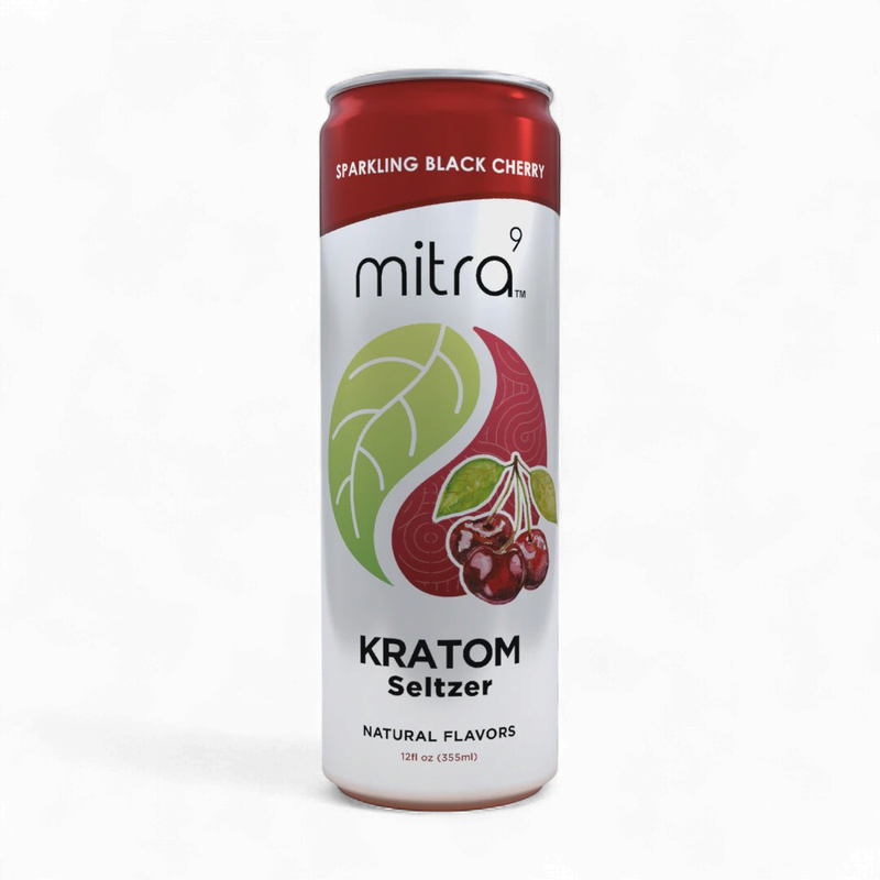 Mitra-9 Kratom Seltzer - Black Cherry