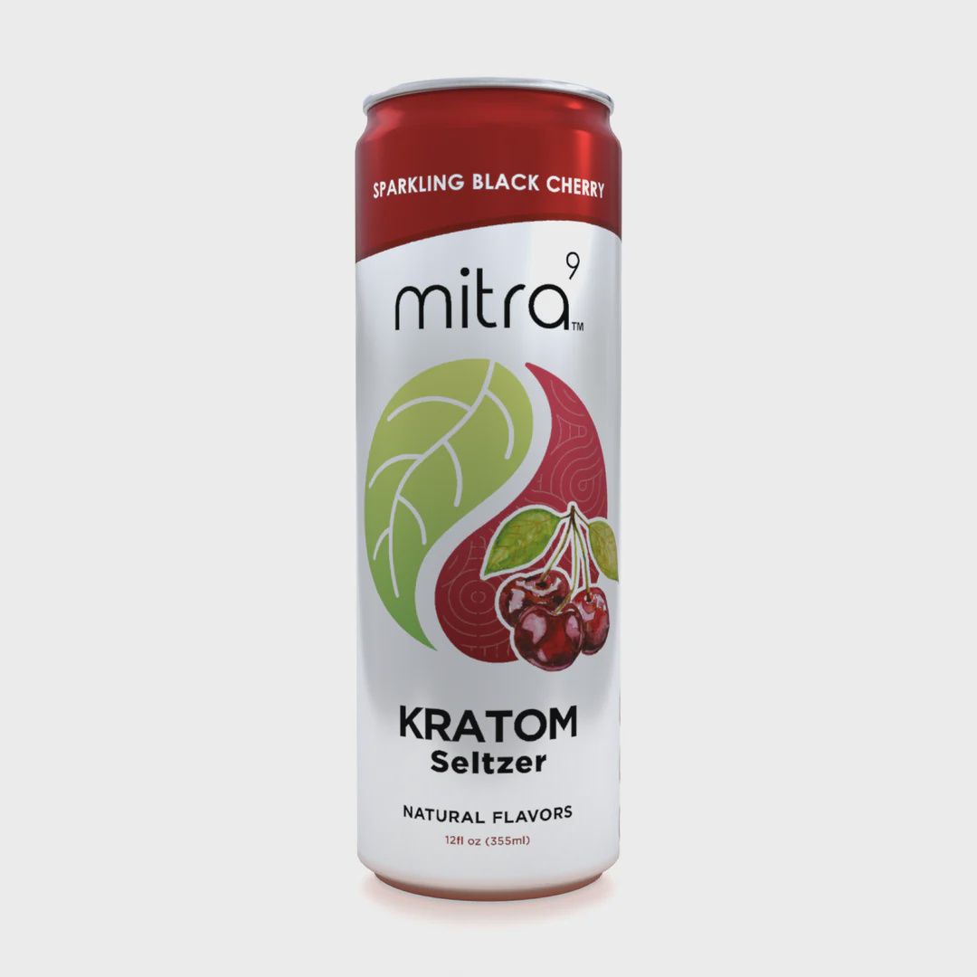 Mitra-9 Kratom Seltzer - Black Cherry, Count: Single