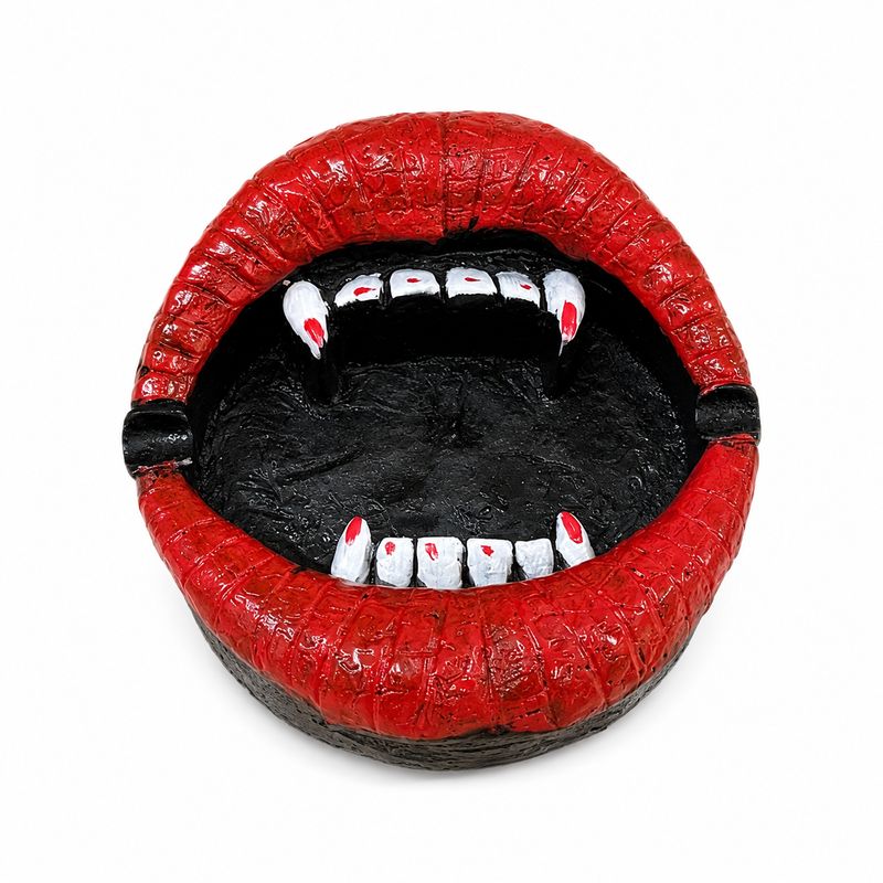 Hand Crafted Ashtray - Vampire Mouth