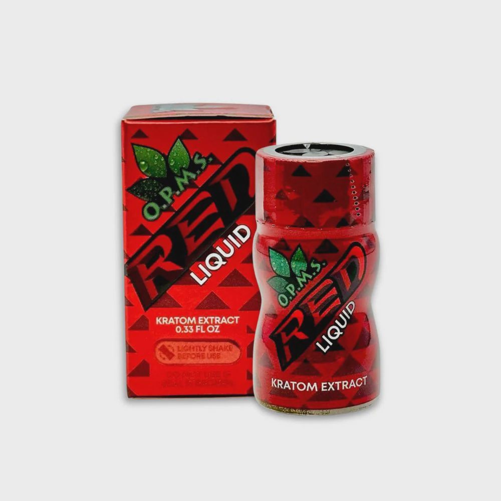 OPMS  Red Liquid Kratom Shot, Count: Single Unit
