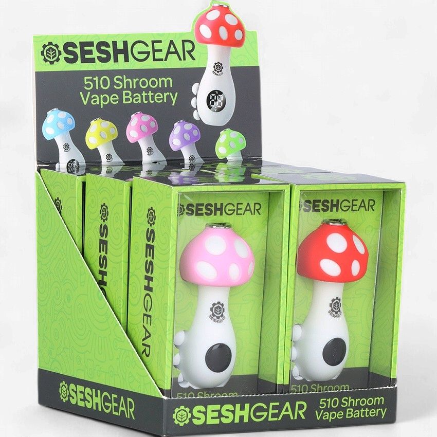 SeshGear Mushroom 510 Vape Battery - 550mAh