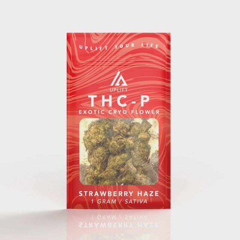 Uplift 1 Gram THC-P Cryo Flower - Strawberry Haze (Sativa)